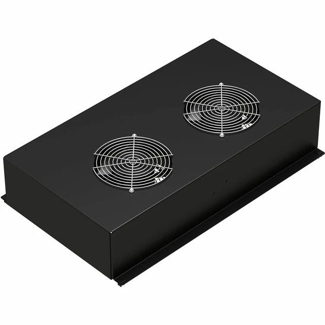 Alt view image 2 of 2 - Vertiv VR Rack Accessory | VRA | Top Fan Kit | 208-230 VAC | 50/60 Hz VRA2008