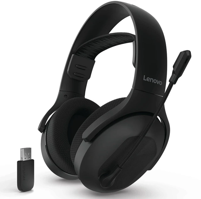 Alt view image 7 of 7 - Lenovo Legion H410 Wireless Gaming Headset