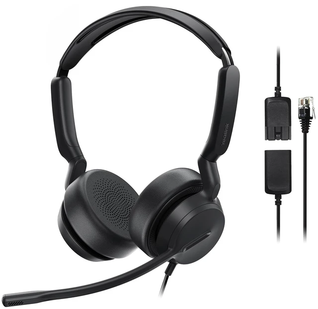 Alt view image 8 of 8 - YHS36 E2 Dual - Quick Disconnect wired headset