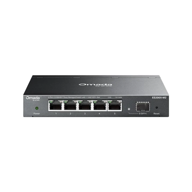Alt view image 6 of 6 - Omada 5-Port 2.5GBASE-T Easy Managed Switch with 1 10GE SFP+ Slot