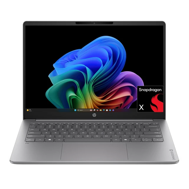 Alt view image 8 of 8 - HP OmniBook 3 14" Laptop Snapdragon X1-26-100 16GB 256GB SSD W11 DR3M5UAABA