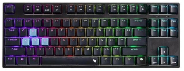 Alt view image 6 of 6 - Acer Predator Aethon 550 TKL Gaming Keyboard GP.KBD11.058