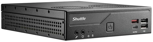 Alt view image 5 of 5 - SHUTTLE SLIM DH810 BAREBONE PC H810 CHIPSET NO CPU/RAM/HDD/SSD/OS