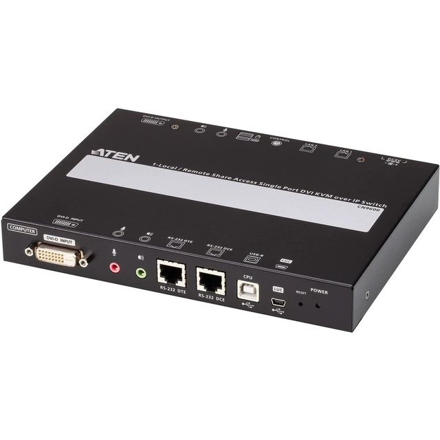 Alt view image 3 of 3 - ATEN CN9600 1-LOCAL/REMOTE SINGLE PORT IP DVI KVM