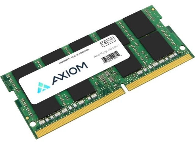 Alt view image 2 of 3 - Axiom 16GB DDR5 SDRAM Memory Module - For Notebook - 16 GB - DDR5-4800/PC5-38400 DDR5 SDRAM - 4800 MHz - CL40 - 1.10 V - ECC - 262-pin - SODIMM - Lifetime Warranty