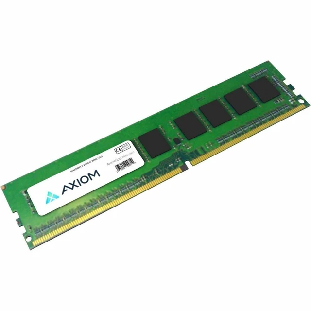 Alt view image 2 of 2 - Axiom 32GB DDR5 SDRAM Memory Module - For Server - 32 GB - DDR5-5600/PC5-44800 DDR5 SDRAM - 5600 MHz - ECC - Unbuffered - 288-pin - DIMM