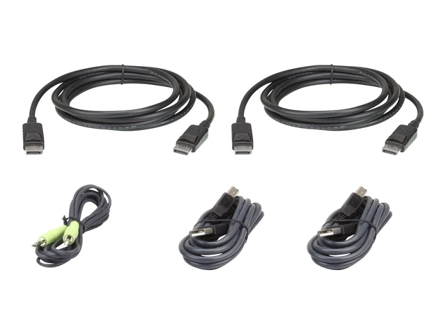 Alt view image 2 of 2 - ATEN Displayport Audio/Video Cable-TAA Compliant