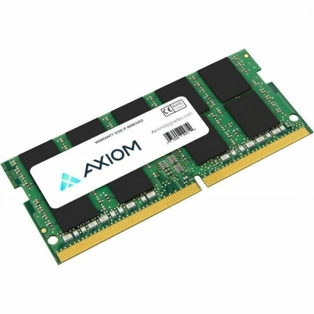 Alt view image 5 of 5 - Axiom 32GB DDR5 SDRAM Memory Module - For Notebook - 32 GB - DDR5-4800/PC5-38400 DDR5 SDRAM - 4800 MHz - CL40 - 1.10 V - ECC - 262-pin - SODIMM - Lifetime Warranty