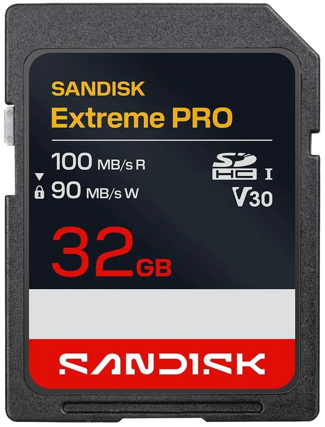 Alt view image 3 of 3 - SanDisk Extreme Pro 32GB UHS-I U3 SDHC Memory Card