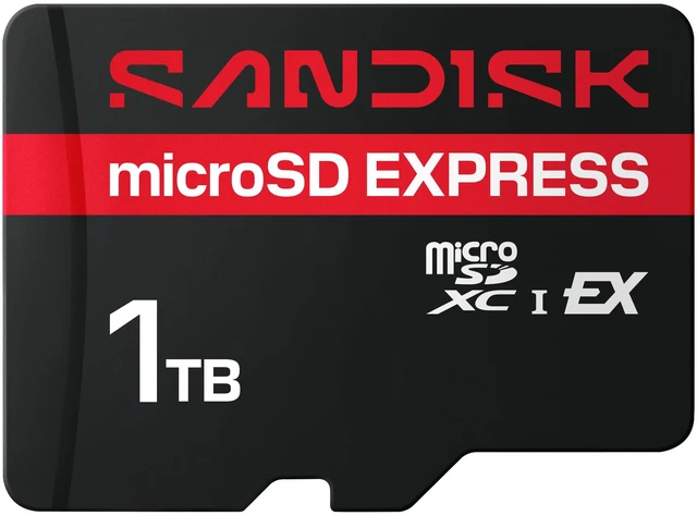Alt view image 2 of 2 - SanDisk microSD Express UHS-I U3 microSDXC Memory Card - 1TB