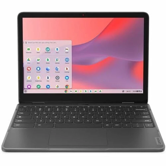 Alt view image 13 of 13 - Lenovo 500e Yoga Chromebook Gen 4 82W40038US 12.2" Touchscreen Convertible 2 in 1 Chromebook - WUXGA - 60 Hz - Intel N-Series N100 - 4 GB - 32 GB Flash Memory - English Keyboard - Graphite Gray -