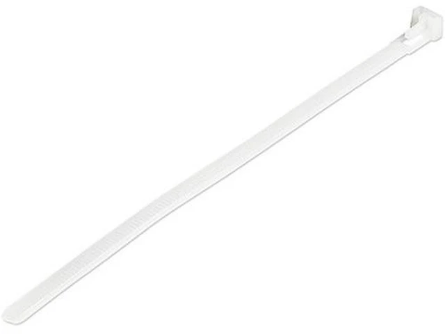 Alt view image 5 of 5 - 4XEM 100 Pack 6" Reusable Cable Ties White Medium Nylon/Plastic Zip Tie 4X6ZIPTIE100WR