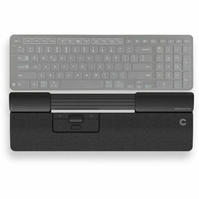 Alt view image 13 of 13 - Contour Design Wired SliderMouse Pro with Vegan Leather Wrist Rest #CDSMPRO20110