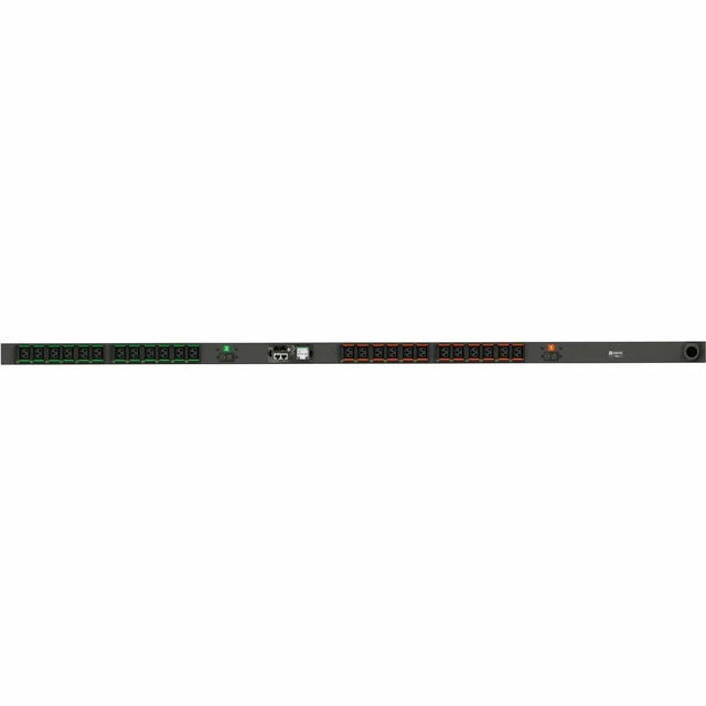 Alt view image 6 of 6 - Vertiv VP7N30AP Switched Outlet Level Monitored 30A 208V 4.9kW 0U Vertical Rack PDU (24) Combination C13/C19 - L6-30P (10ft Cord)