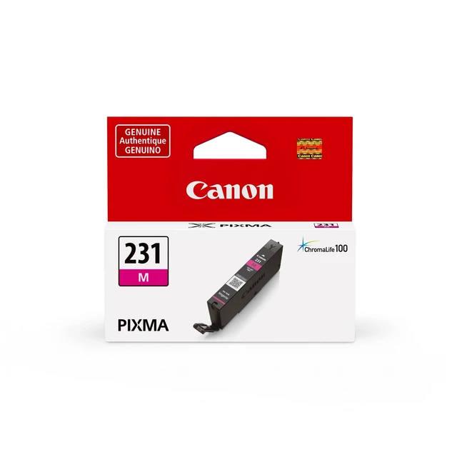 Alt view image 3 of 8 - Canon CLI-231 Genuine Magenta Ink Tank, Compatible with PIXMA TS8820 Printers