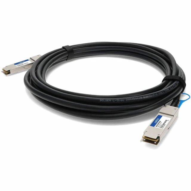 Alt view image 3 of 5 - AddOn Cisco Meraki MA-CBL-40G-7M Compatible TAA Compliant 40GBase-CU QSFP+ Direct Attach Cable Passive Twinax 7m - MA-CBL-40G-7M-AO