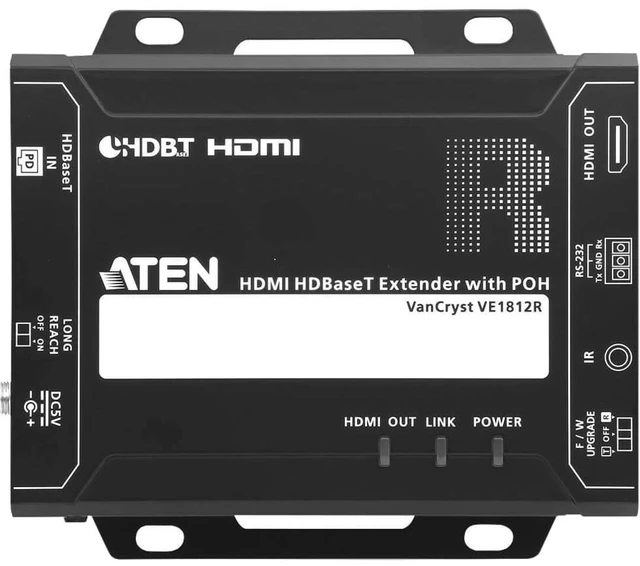 Alt view image 18 of 18 - Aten HDMI HDBaseT Receiver with POH (4K@100m) (HDBaseT Class A)