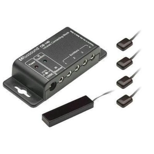 Alt view image 3 of 3 - RUSSOUND 5300-536496 Univ Slim Surface Mount IR Kit