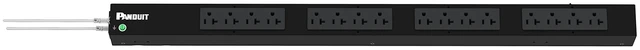 Main image of Panduit Basic PDU 20 16 520R NEMA 520P3M Black