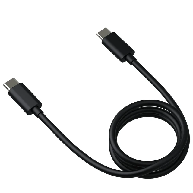 Alt view image 3 of 4 - SALOM Motorola 6.5A E-Marked Black USB-C Cable 3.3ft/1m Black - SJC062CCB10ET1