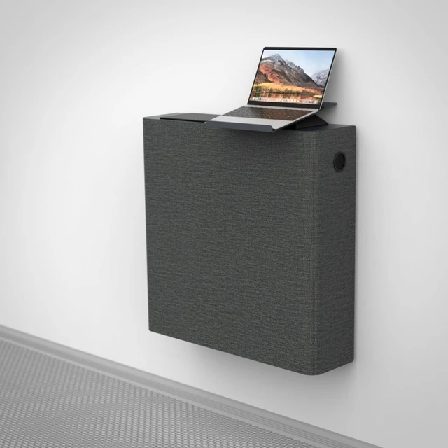 Alt view image 4 of 5 - Heckler Classroom Credenza Mk II - Black Grey - H780-BG