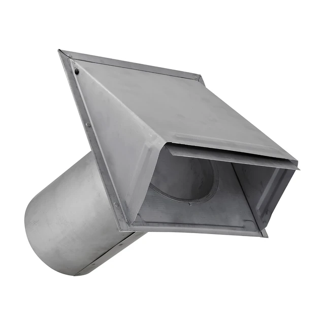 Alt view image 2 of 3 - Lambro Ind 6in PG 26G Galvanized HD Vent SD