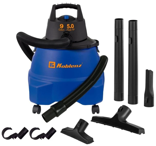 Alt view image 2 of 3 - Koblenz 9GAL 50 PHP WET DRY VAC