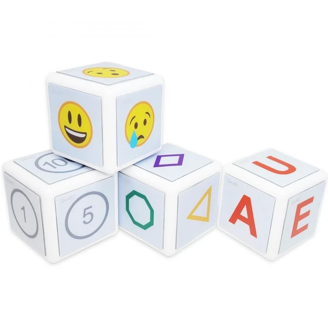 Alt view image 4 of 4 - SMART Tool Explorer Learn 4-Cube Bundle - Theme/Subject: Learning - Skill Learning: Shape, Number, Mathematics, Manipulative Skill, Sensory, Motor Skills, Interactive Learning