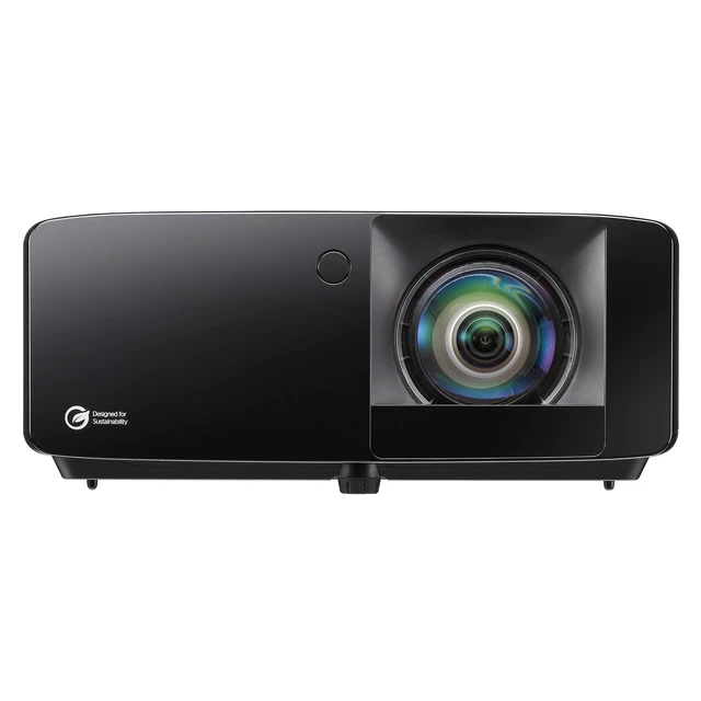 Alt view image 6 of 6 - Optoma GT2300HDR 1080p Full HD Short Throw Laser Home Entertainment and Golf Sim Projector - Black