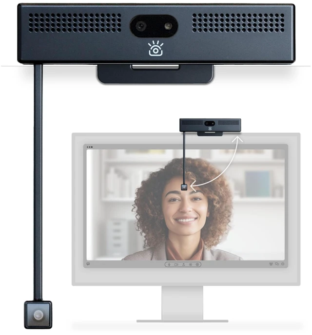 Alt view image 4 of 5 - iContact Camera PROHELLO 4K DSKTOP WEBCAM