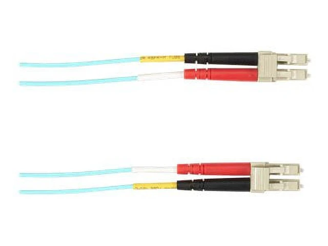 Alt view image 5 of 5 - Black Box Fiber Optic Duplex Patch Network Cable FOCMPM4001MLCLCAQ