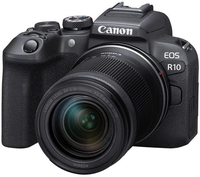 Alt view image 16 of 16 - Canon EOS R10 Mirrorless Camera w/RF-S18-150mm f/3.5-6.3 is STM Lens Kit