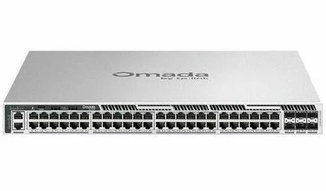 Alt view image 2 of 2 - Omada Campus 48-Port Gigabit Stackable L3 Managed Switch with 6? 10G Slots S650048G6XF