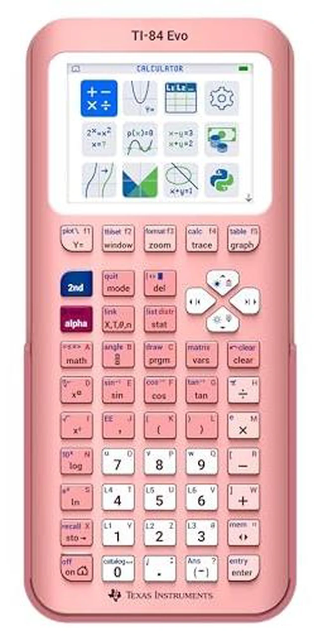 Alt view image 8 of 9 - Texas Instruments Graphing Calculator 84EVOFC1L1A3