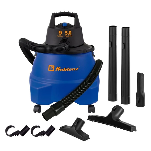 Alt view image 3 of 3 - Koblenz 9GAL 50 PHP WET DRY VAC