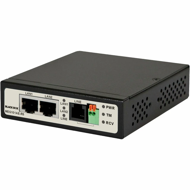 Alt view image 3 of 3 - Black Box VDSL2 Ethernet Extender 10/100/1000BASE-TX 2-Port MEG101AER5