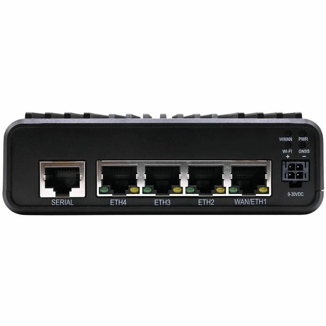 Alt view image 6 of 6 - Digi IX25-RA-0G 2 SIM Cellular, Ethernet Modem/Wireless Router - TAA Compliant - 5G - LTE Cat 4, 5G NR, LTE - 3 x Network Port - 1 x Broadband Port - USB - Gigabit Ethernet - VPN Supported - DIN Rail