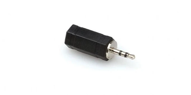Alt view image 7 of 7 - Hosa GPM-471 Analog Audio Adaptor, 3.5mm TRS to 2.5mm TRS #GMP471