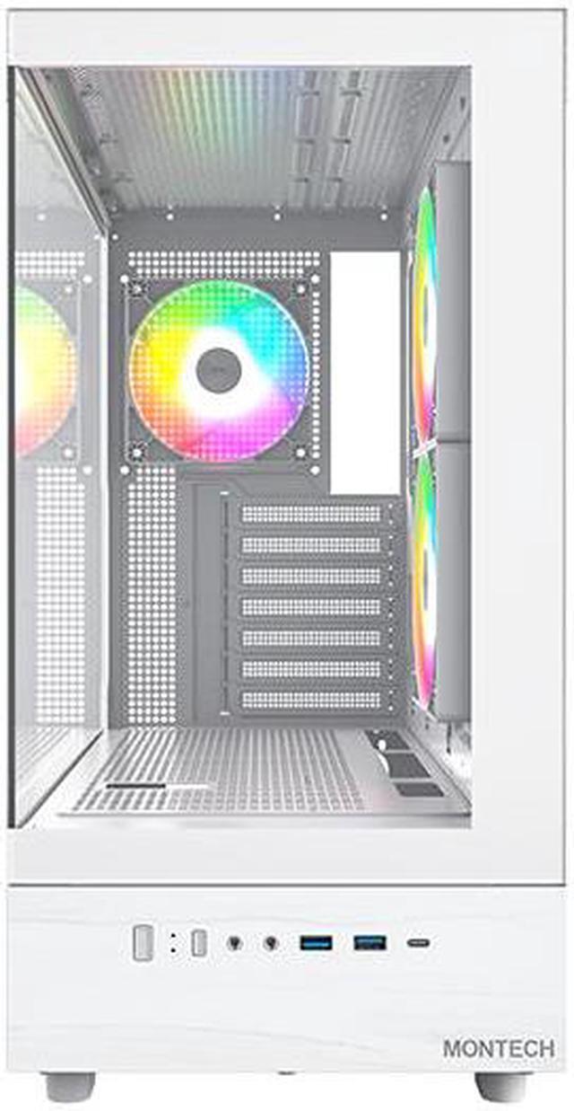 MONTECH XR, ATX Mid-Tower PC Gaming Case, 3 x 120mm ARGB PWM