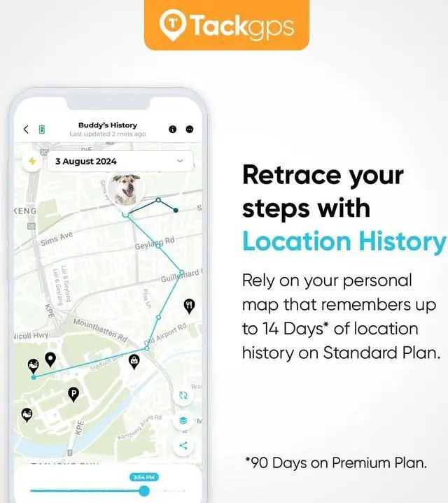 Alt view image 3 of 5 - Tack GPS Location Tracker (TK20)