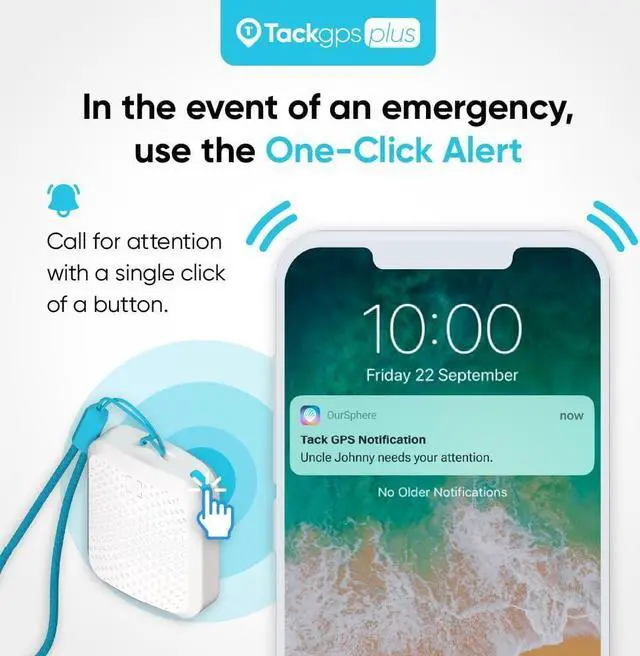 Alt view image 2 of 7 - Tack GPS Location Tracker Plus (TK23)