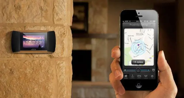 Alt view image 4 of 8 - Allure Energy - EverSense Wi-Fi Touch-Screen Thermostat - Black