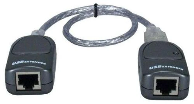 Alt view image 2 of 7 - USB Enhanced CAT5/6 Active Repeater Up To 200'