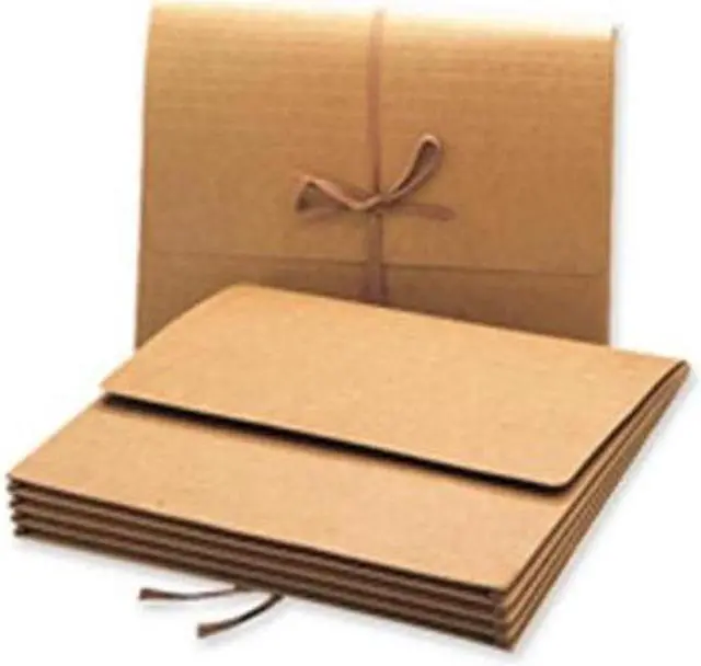 Main image of Smead Manufacturing Company SMD71053 Expand Wallet W-Cloth Ties- 3-.50in. Exp- 11-.75in.x9-.50in.