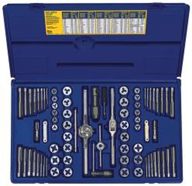 Alt view image 2 of 3 - Hanson 26376 76-Piece SAE / Metric Tap and Die Super Set