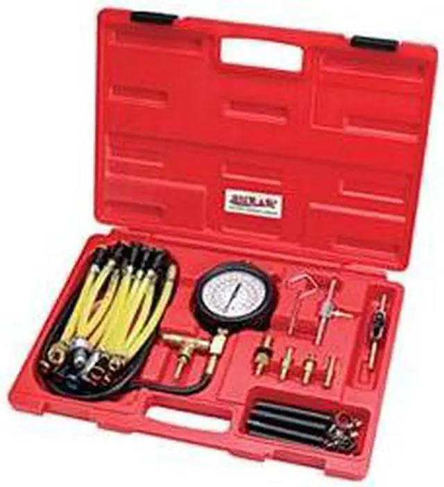 Main image of S.U.R. & R. SRRFPT22 Deluxe Fuel Injection Pressure Tester Kit- 30 Pc