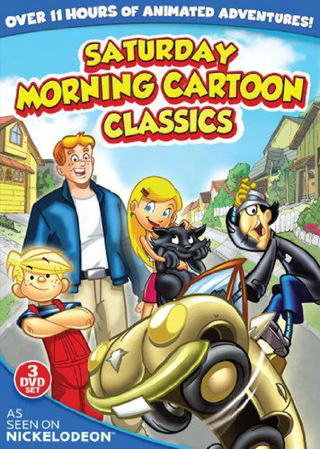 Main image of GAIAM AMERICAS SATURDAY MORNING CARTOON CLASSICS (DVD/3 DISC)-NLA! D05-58348D
