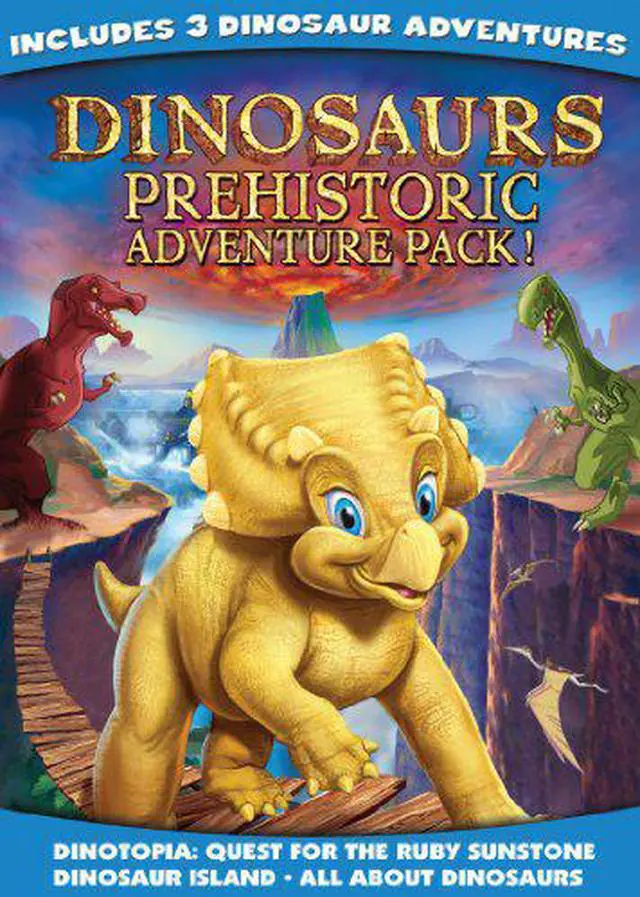 Main image of GAIAM AMERICAS DINOSAURS PREHISTORIC ADVENTURE PACK (DVD)-NLA! D05-58350D
