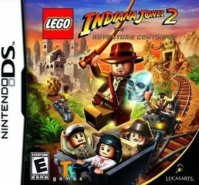 Alt view image 3 of 4 - Lego Indiana Jones 2: Adventure Continues Nintendo DS Game