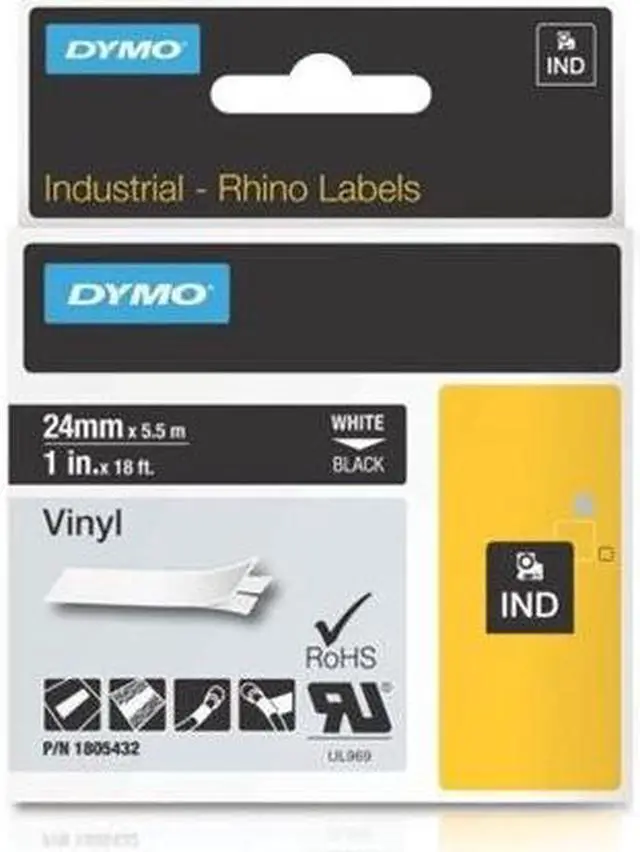 Main image of DYMO IND Vinyl Labels 1"